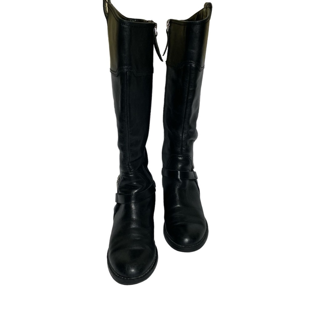 Franco Sarto Womens Zip Leather Boots 6.5M EUC
